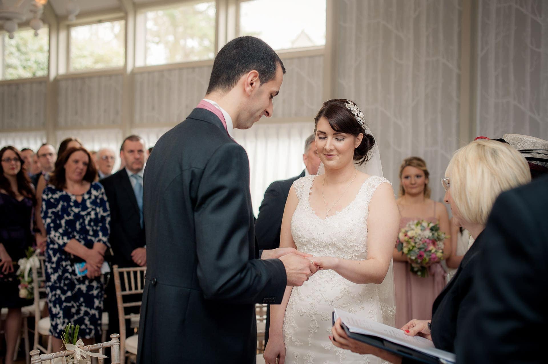 Spring wedding at hampton Manor