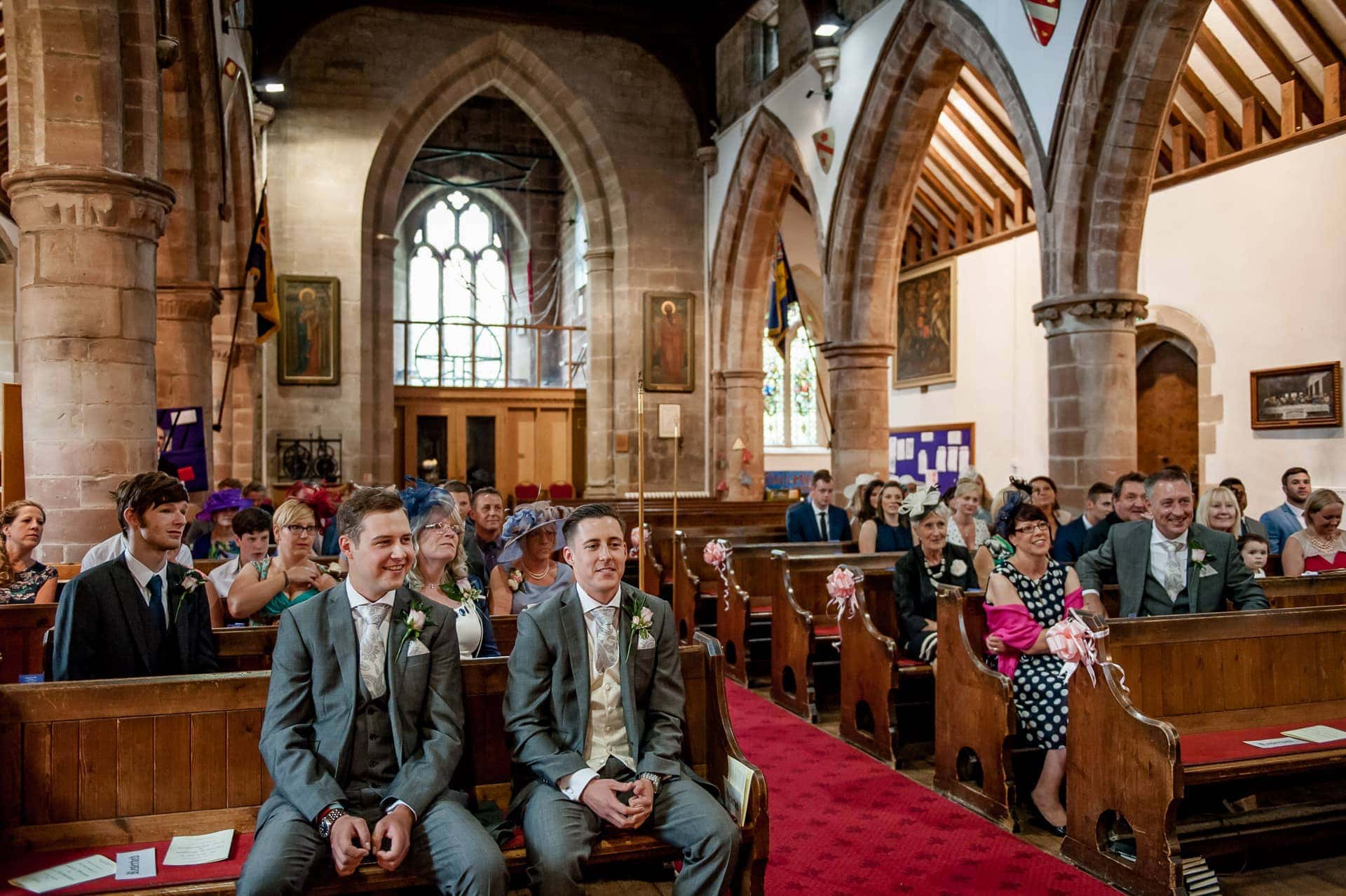 St Mary & St Bartholomew Church wedding Solihull