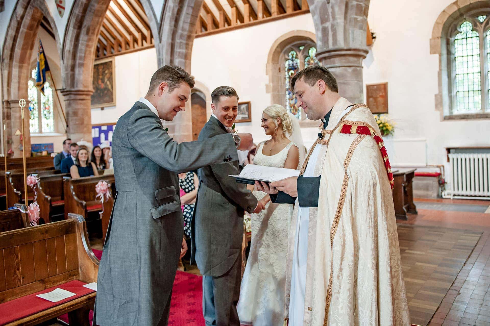 St Mary & St Bartholomew Church wedding Solihull