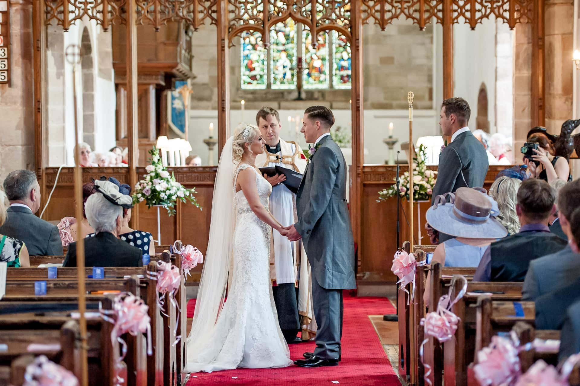 St Mary & St Bartholomew Church wedding Solihull