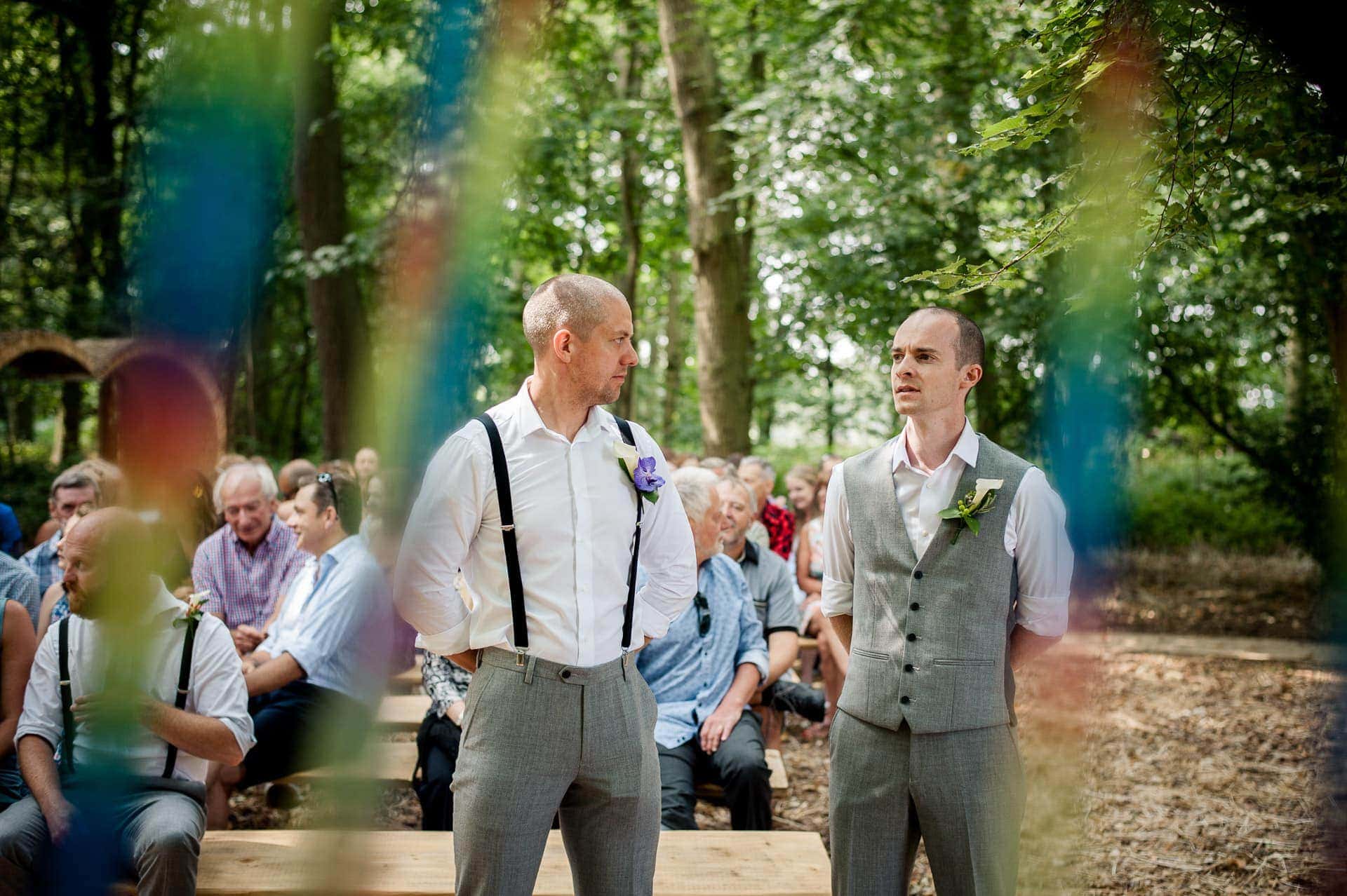 Humanist Wedding at Wildwood Bluebell