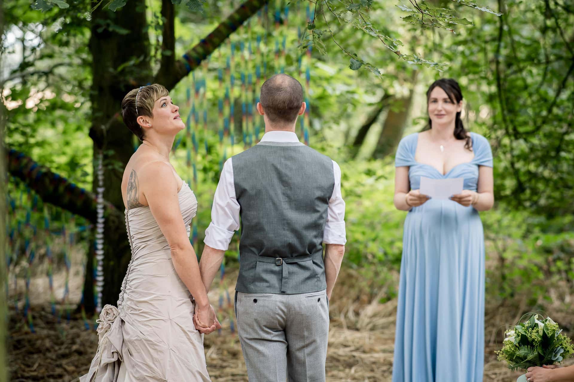 Humanist Wedding at Wildwood Bluebell