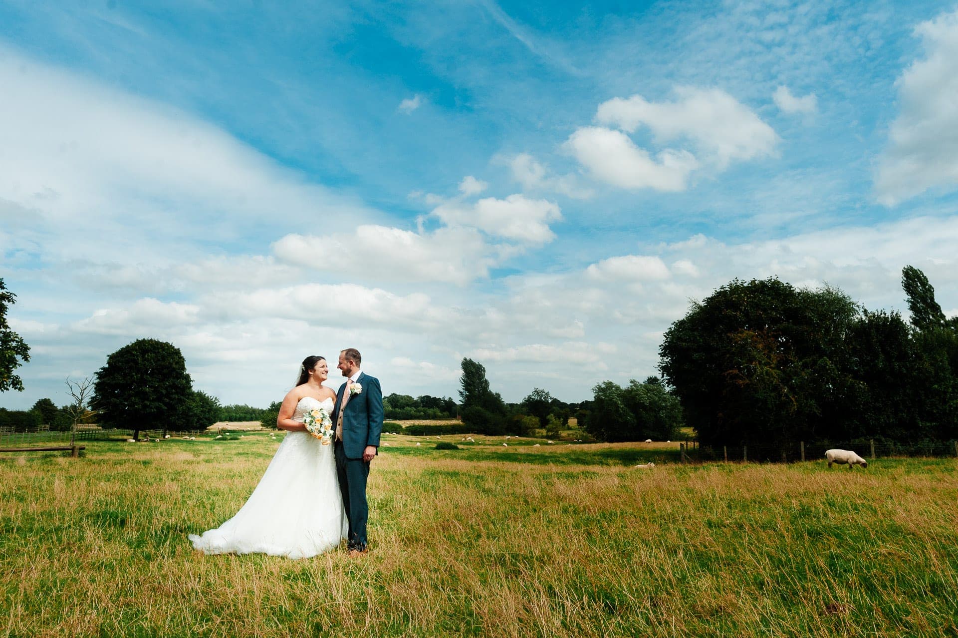 Mythe Barn Wedding Photography